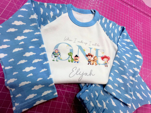 Personalised toy story - toy, pyjama