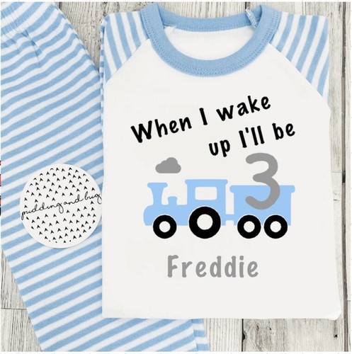 Personalised train birthday - personalised,