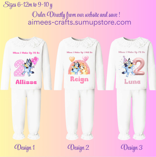 Personalised birthday bluey - ,