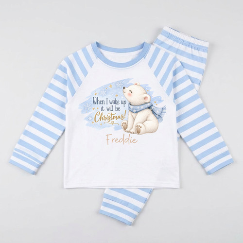 Personalised xmas pyjamas - personalised,