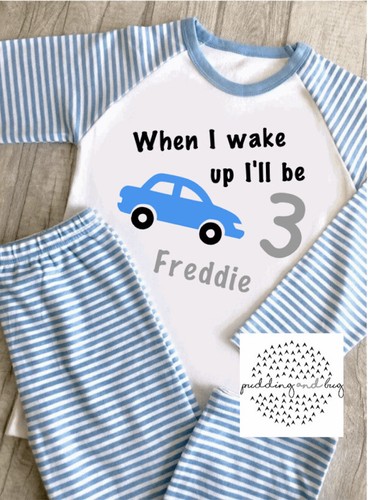 Personalised car pyjamas - , when
